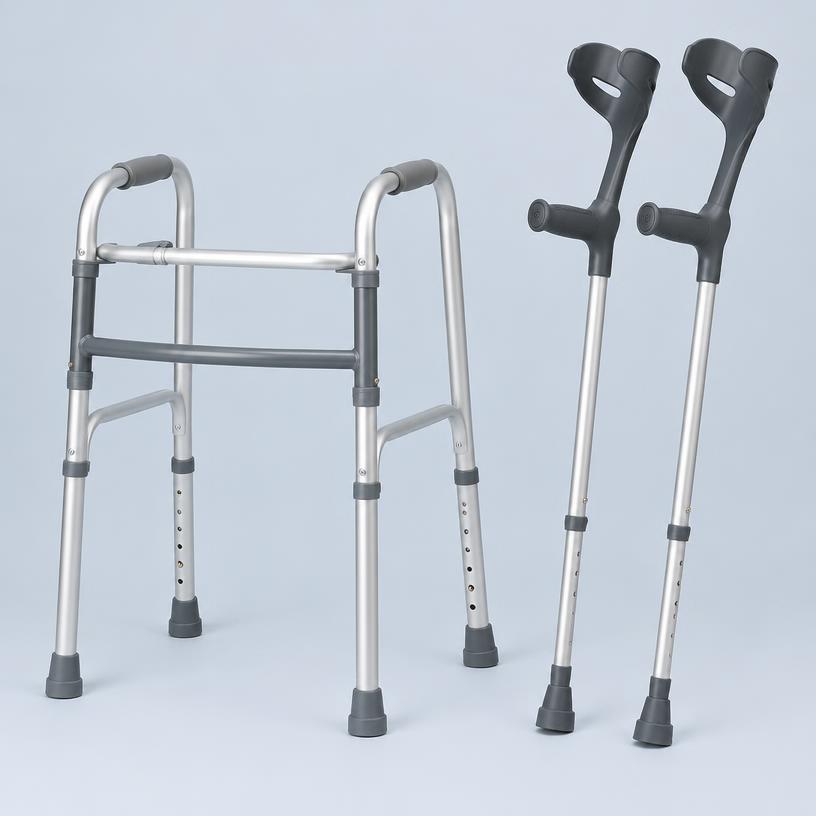 Andador Ortopédico Plegable de Aluminio